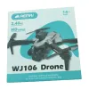 High-definition remote-controlled drone, blue and white packaging box, portable aerial photography quadcopter, children's toy gift box Item Picture